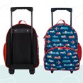 thumbnail image 4 of Wildkin Kids Rolling Luggage for Boys and Girls Carry on Luggage Size for School, Travel(Transportation), 4 of 7