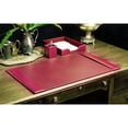 thumbnail image 1 of Dacasso D5237 Burgundy Bonded Leather 3-Piece Desk Set, 1 of 4