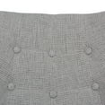 thumbnail image 6 of LeisureMod Mid-Century Willow Gray Twill Fabric Eiffel Base Rocking Chair, 6 of 7