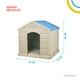 thumbnail image 5 of Casa Para Perro Grande Mediano Plastico Termica Resistente azul 6.49 pulg Pido Todo CPRRO1-T, 5 of 6
