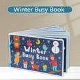 thumbnail image 5 of Deals! Danhjin Kids Books, Busy Book for Kids with Educational Tear and Paste Flip Through Designs, Spring Summer Autumn Winter Edition for Early Learning and Sensory Play, Christmas Gifts, 5 of 7