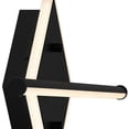 thumbnail image 6 of Parcelle Integrated LED Matte Black Vanity Light, 6 of 6