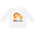 thumbnail image 3 of Inktastic I Love My Nana Boys or Girls Long Sleeve Toddler T-Shirt, 3 of 5