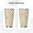 thumbnail image 3 of Salouo Heart Polka Dot Print 20oz Tumbler with Lid,Stainless Steel Vacuum Insulated Tumbler Durable Insulated Coffee Mug Thermal Cup with Splash Proof Sliding Lid-Without Straw, 3 of 8