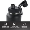 thumbnail image 4 of Botella de agua Navigate con aislamiento de acero inoxidable, 950 ml, 4 of 7