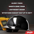 thumbnail image 2 of Casco PIP Wolfjaw de fibra de carbono con ala completa, negro, 2 of 8