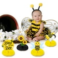 thumbnail image 3 of 9 Pcs Honey Bee Baby Shower Party Decoration Centerpiece Bumble Honeycomb Centerpieces Table Decoration for Bee Day Themed Gender Reveal Birthday Party Supplies, 3 of 6