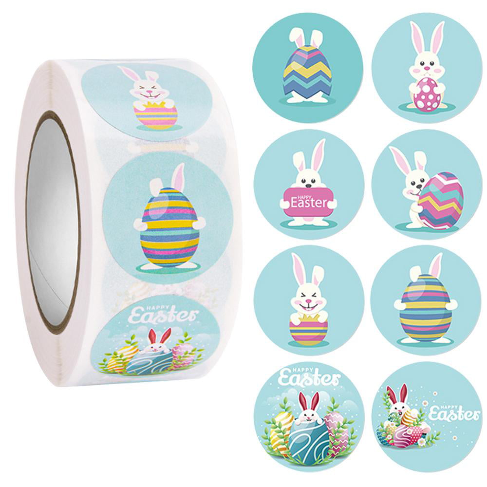 Cute Girl Sticker Matte Vinyl 3 Sticker Easter Rabbit Easter Bunny Die Cut Sticker