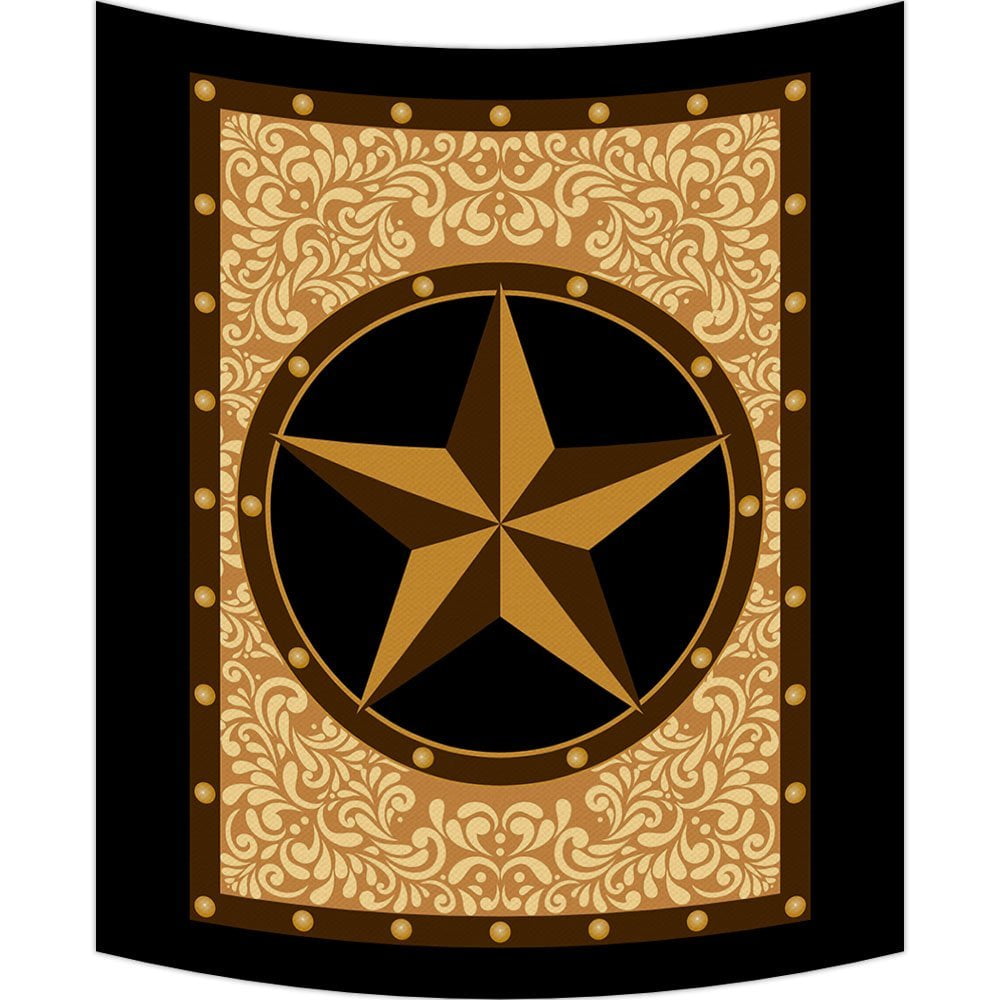 GCKG Texas Star Tapestry,Texas Star Wall Hanging Wall Decor Art for