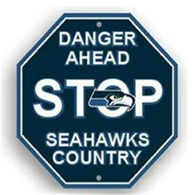 Fremont Die Produits de Consommation Panneau Stop en Styrène - Seattle Seahawks