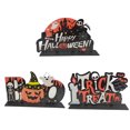 thumbnail image 1 of Decoración de madera de Halloween de 3 piezas, decoración de escena de fiesta, 1 of 5