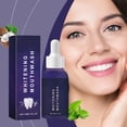 thumbnail image 2 of Xihbxyly Enjuague Bucal Blanqueador, Quitamanchas, Aliento Fresco, Ingredientes Suaves, Aditivo para Pasta de Dientes, Botella de 30 Ml, 2 of 7