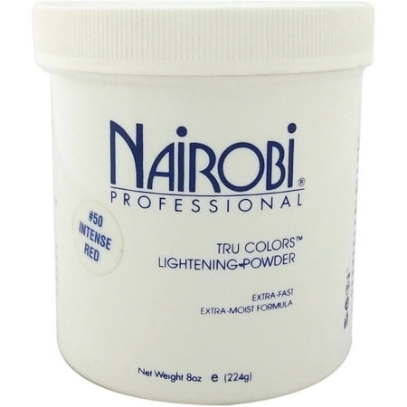 Nairobi Professional #50 Intense Red Tru Colors Lightening Powder, 8
