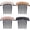 Pattern A, variant on Rhinestones Hair Side Comb, Crystal Flower Plastic Hair Combs 7 Teeth Side Hairpins for Women Vintage Barrettes Clips Decorative Styling Accessories for Bride Ladies(4 Pack)
