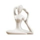 thumbnail image 1 of Figura de yoga de cerámica, estatua decorativa, postura de meditación, escultura, decoración para el hogar y el jardín. El 10x3.5x11cm, 1 of 4