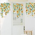 thumbnail image 3 of Sunflower Hanging Vine Ivy Wall Decals Flower Wall Stickers Bedroom Living Room TV Wall Door Decor Murals (Sunflower Hanging Vine), 3 of 4