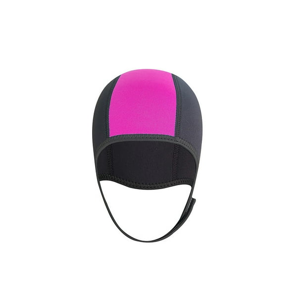 Eigraketly Gorro de natación impermeable para buceo interior piscina al aire libre protección auditiva sombrero Unisex práctica de entrenamiento traje de Deportes acuáticos Rojo Eigraketly OD029084-02