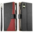thumbnail image 4 of Funda cartera GANGXUN para Samsung Galaxy A07 , cuero PU con tarjetero, cremallera, correa de mano, soporte y protección 1345°, 4 of 6