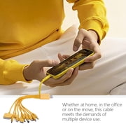 TDZTMNDNB 10 in 1 Mobile USB Cable Multi Charging Cable Multiple Cable Multiple USB Fast Charging