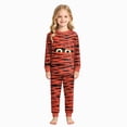 thumbnail image 2 of KPOPLK Girls Pajama Set Long Sleeve Top Long Pants Pajamas Kids Halloween Cute Pattern Pj Sets Sleepwear for 2-8Y,Size 8-9 Years, 2 of 9