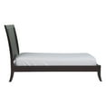 thumbnail image 3 of Fang Twin Size Bed, Sleigh Panel Headboard, Espresso Brown Mahogany Wood, 3 of 5