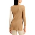 thumbnail image 2 of ALFANI Chandail Beige à Manches Longues Col Roulé pour Femmes Taille m, 2 of 7