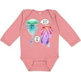 thumbnail image 3 of Inktastic Funny I'm Not Jelly Jellyfish in Blue and Pink Boys or Girls Long Sleeve Baby Bodysuit, 3 of 5