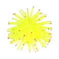 thumbnail image 1 of Simulación de erizos de mar Coral Fish Tank Adornos de paisajismo Artesanías de coral elásticas Adorno de acuario (amarillo), 1 of 5