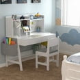 thumbnail image 7 of GDLF Kids Desk and Chair Set Adjustable Study Computer Desk Grow with Your Children Media Desk with Whiteboard for 5-12 Years Old, 7 of 7