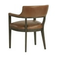 thumbnail image 5 of Sunpan Brylea 20.5" Modern Leather Dining Armchair in Shalimar Tobacco, 5 of 9