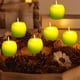 thumbnail image 4 of 6 Velas Led Verdes Sin Llama con Forma de Manzana | Funcionan con Pilas | Velas Eléctricas Simuladas para Decoración de Halloween y Navidad | 5 X 6 Cm | 480 G, 4 of 6