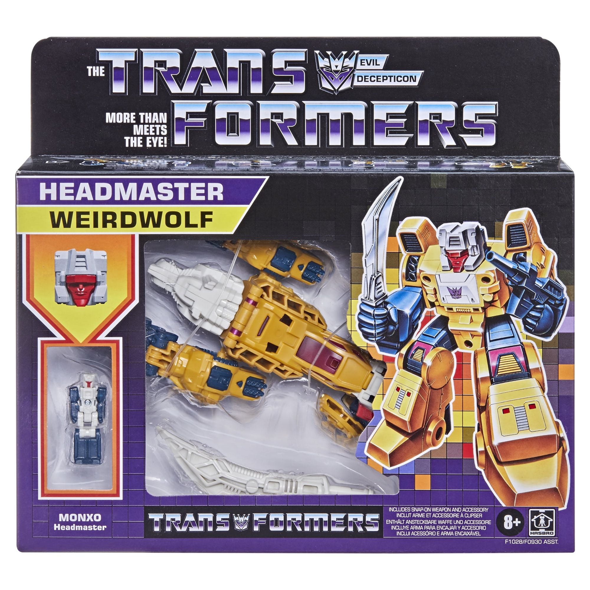 Transformers: Headmaster Weirdwolf Kids Toy Action Figure for Boys and Girls (3”)