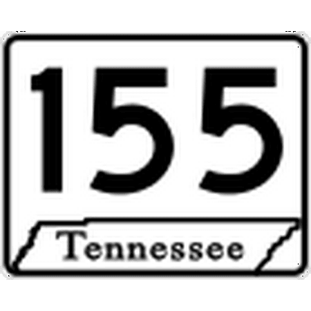Traffic Signs - Primary route sign, Tennessee 12 x 18 Peel-n-Stick Sign Street Weather Approved