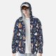 thumbnail image 2 of Balery Animals And Wildflowers Sudadera ligera de manga larga con capucha y protección solar UPF 50+ para hombre y mujer, ideal para pesca y running-X-Large, 2 of 7