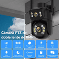 thumbnail image 3 of "Cámara De Seguridad Wifi Exteriores 8mp Con Tarjeta Sd 128gb negra ", 3 of 5