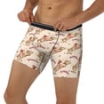 thumbnail image 3 of Xecao Howdy Cowgirl Print Boxer Briefs for Men's Stretch Moisture-Wicking Underwear, Mid-Rise Classics breathable fabric, 3 of 7