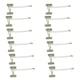 thumbnail image 1 of 12x Conjuntos De Corchete Y Clip Lobster Corchete Extensor De Cadena Para El Collar DIY 6 * 16 Mm Baoblaze Cadena extensora de cierre, 1 of 3