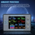 thumbnail image 2 of Yeacher 2.4inch Color LCD Screen Coulometer Voltage Current Capacity Meter Electric Car RV Battery Coulometers Bidirectional Current Detection with Memory Function, 2 of 8