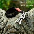 thumbnail image 4 of 1PC Outdoor EDC Gear Emergency Survival Tourniquet Camping Mountaineering First Aid Tool Elastic Rope Safety Equipment Tool, 4 of 9
