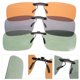 thumbnail image 4 of 3 gafas de sol polarizadas para miopía con clip para conductor (película gris, oscura y café), 4 of 8