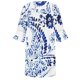 thumbnail image 3 of Gibobby Vestido corto casual para mujer Vestidos de verano para mujer, vestido de estilo étnico 2022, vestido de encaje con cuello de , vestido de manga cu(Blanco,M), 3 of 5