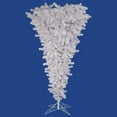thumbnail image 1 of 5.5' Pre-Lit Crystal White Upside Down Artificial Christmas Tree - Warm White LED Lights, 1 of 2
