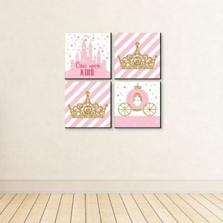 Castle Art Print Set - Princess Nursery Decor – Little Crowns & Capes