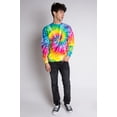 thumbnail image 4 of Rainbow Burst Tie Dye Sweatshirt - Unisex Colorful Crewneck Pullover, 4 of 4