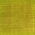 thumbnail image 1 of Ahgly Company Indoor Square Abstract Yellow Contemporary Area Rugs, 7' Square, 1 of 4