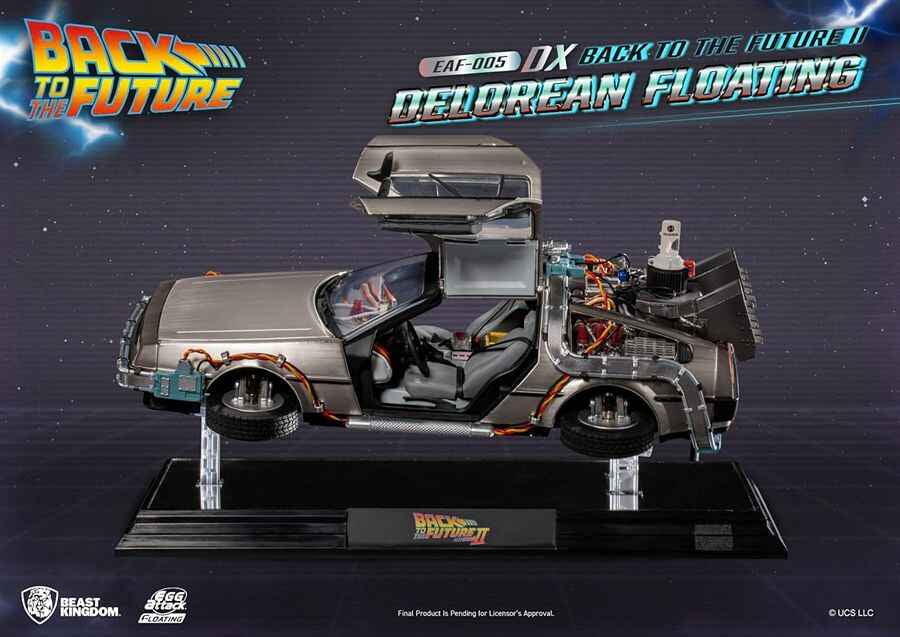 Back To The Future Part II (EAF-005DX) Floating Delorean Time