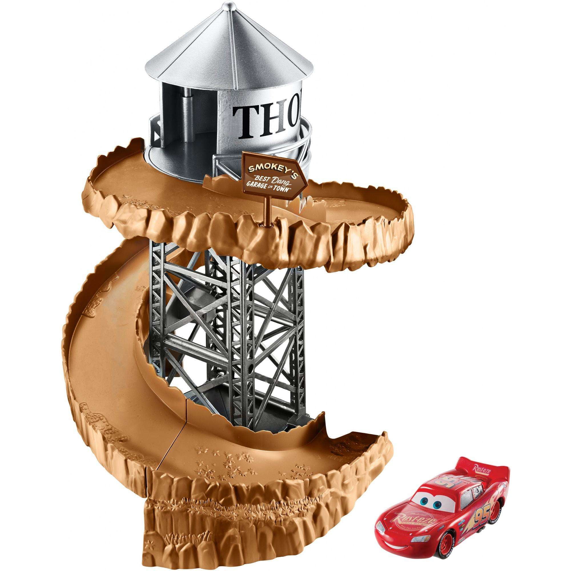 disney pixar cars 3 midnight jump track set