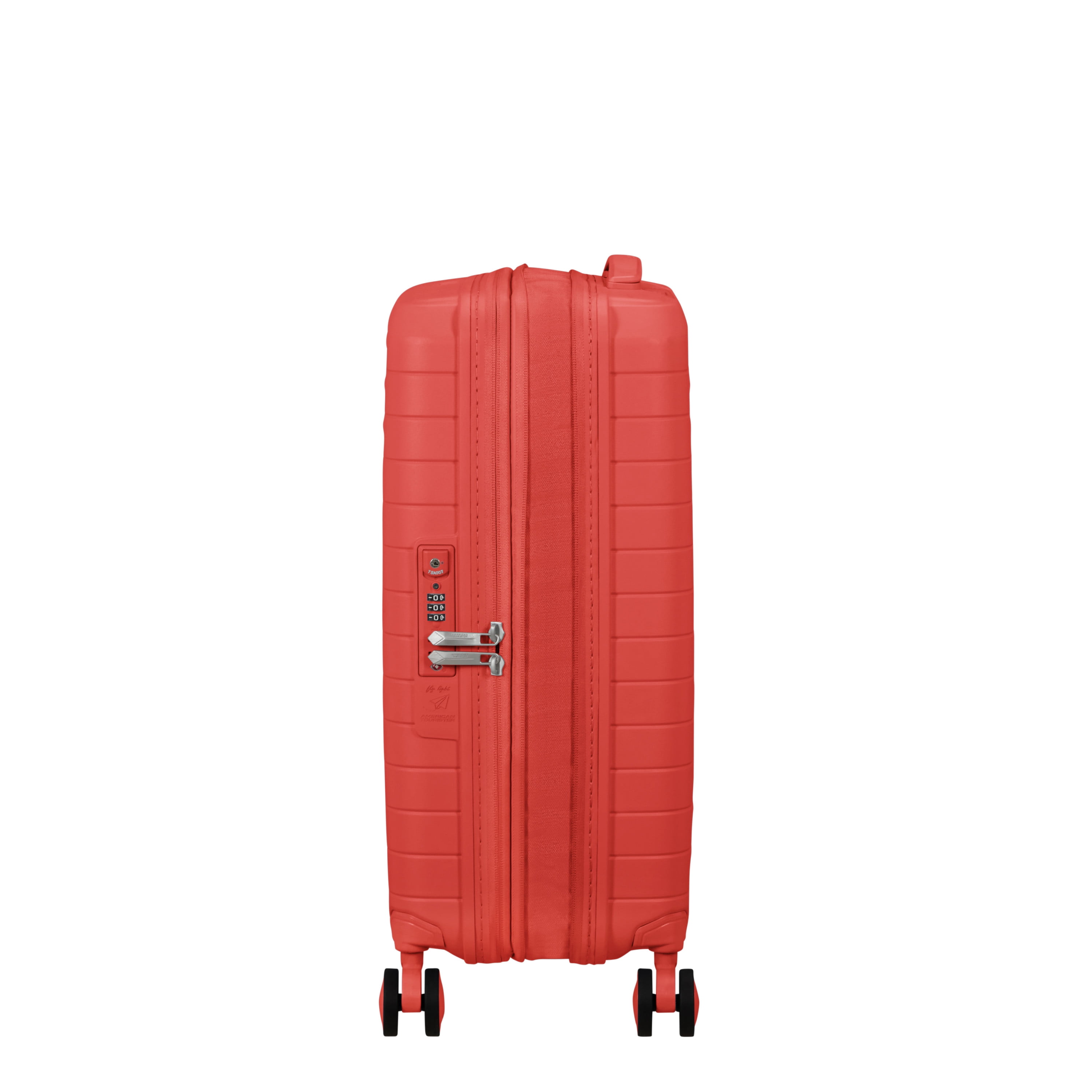 American Tourister Fastforward Hardside Carry On Suitcase with Spinner Wheels - Sunset Coral