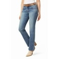 thumbnail image 4 of Juniors' WallFlower Luscious Curvy Insta Stretch Mid Rise Bootcut Jeans Color: Devan Size: 7, 4 of 4