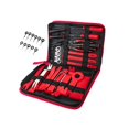 thumbnail image 3 of Ensemble de 39 Pcs d'Outils de Retrait, Ensemble d'Outils de Levage Universel Portable avec Rangement, Outils de Démontage pour Console et Fenêtre, Rouge, 3 of 8